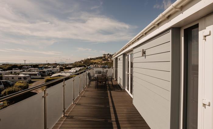 View from holiday house